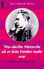 Cover-Bild Was dachte Nietzsche, als er kein Denker mehr war?