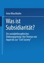 Cover-Bild Was ist Subsidiarität?