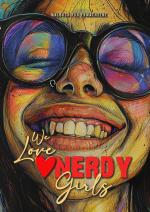 Cover-Bild We love nerdy Girls Malbuch für Erwachsene