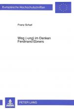 Cover-Bild Weg (-ung) im Denken Ferdinand Ebners