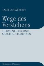Cover-Bild Wege des Verstehens