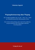 Cover-Bild Wegzugsbesteuerung ohne Wegzug