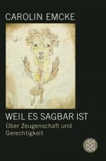 Cover-Bild Weil es sagbar ist