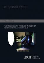 Cover-Bild Weiterentwicklung der Beleuchtungseinheit LED-basierter Projektionssysteme