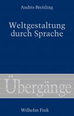 Cover-Bild Weltgestaltung durch Sprache