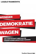 Cover-Bild Weniger Demokratie wagen