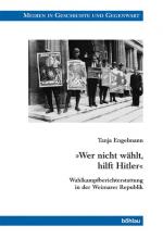 Cover-Bild »Wer nicht wählt, hilft Hitler«