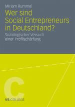 Cover-Bild Wer sind Social Entrepreneurs in Deutschland?