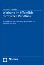 Cover-Bild Werbung im öffentlich-rechtlichen Rundfunk