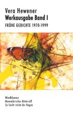 Cover-Bild Werkausgabe Band I. Frühe Gedichte 1970-1999