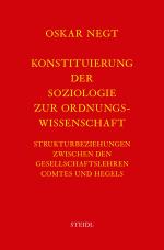 Cover-Bild Werkausgabe Bd. 1 / Konstituierung der Soziologie als Ordnungswissenschaft