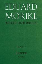 Cover-Bild Werke und Briefe. Historisch-kritische Gesamtausgabe. Pflichtfortsetzung