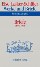 Cover-Bild Werke und Briefe. Kritische Ausgabe