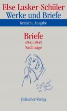 Cover-Bild Werke und Briefe. Kritische Ausgabe