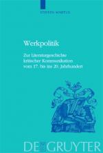 Cover-Bild Werkpolitik