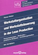 Cover-Bild Werkstattorganisation und Werkstattsteuerung in der Lean Production