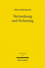 Cover-Bild Wertordnung und Verfassung