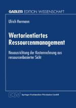 Cover-Bild Wertorientiertes Ressourcenmanagement