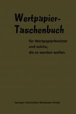 Cover-Bild Wertpapier Taschenbuch