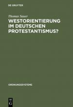 Cover-Bild Westorientierung im deutschen Protestantismus?