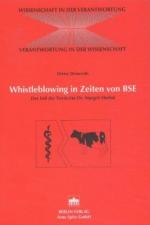 Cover-Bild Whistleblowing in Zeiten von BSE