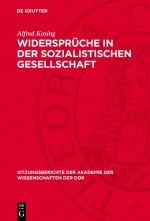 Cover-Bild Widersprüche in der sozialistischen Gesellschaft