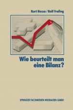 Cover-Bild Wie Beurteilt Man Eine Bilanz?