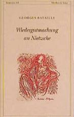 Cover-Bild Wiedergutmachung an Nietzsche