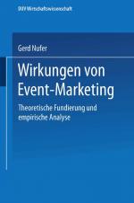 Cover-Bild Wirkungen von Event-Marketing