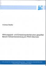 Cover-Bild Wirkungsgrad- und Emissionspotential einer gespülten Benzin-Vorkammerzündung am PKW-Ottomotor