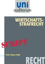 Cover-Bild Wirtschafts-Strafrecht