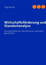 Cover-Bild Wirtschaftsförderung und Standortanalyse