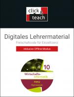 Cover-Bild Wirtschaftsinformatik / Wirtschaftsinformatik click & teach 10 Box