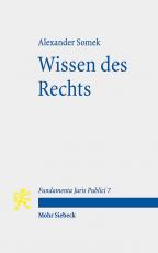 Cover-Bild Wissen des Rechts