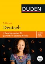Cover-Bild Wissen – Üben – Testen: Deutsch 3. Klasse