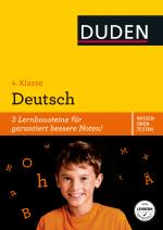 Cover-Bild Wissen – Üben – Testen: Deutsch 4. Klasse