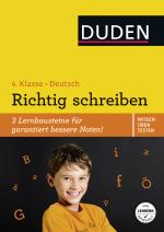 Cover-Bild Wissen – Üben – Testen: Deutsch – Richtig schreiben 4. Klasse