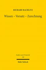 Cover-Bild Wissen - Vorsatz - Zurechnung