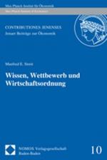 Cover-Bild Wissen, Wettbewerb und Wirtschaftsordnung