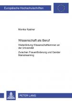 Cover-Bild Wissenschaft als Beruf?