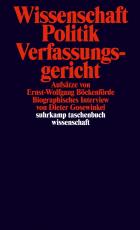 Cover-Bild Wissenschaft, Politik, Verfassungsgericht