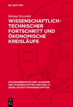 Cover-Bild Wissenschaftlich-technischer Fortschritt und ökonomische Kreisläufe