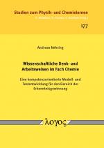 Cover-Bild Wissenschaftliche Denk- und Arbeitsweisen im Fach Chemie