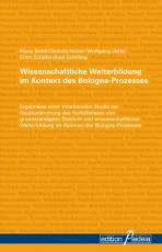 Cover-Bild Wissenschaftliche Weiterbildung im Kontext des Bologna-Prozesses