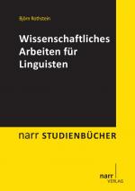 Cover-Bild Wissenschaftliches Arbeiten für Linguisten
