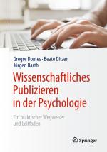 Cover-Bild Wissenschaftliches Publizieren in der Psychologie
