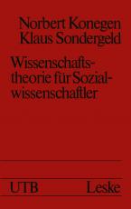 Cover-Bild Wissenschaftstheorie für Sozialwissenschaftler