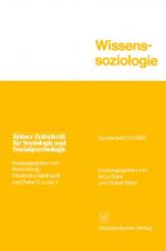 Cover-Bild Wissenssoziologie