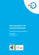 Cover-Bild Wissenstransfer in der Wirtschaftsinformatik