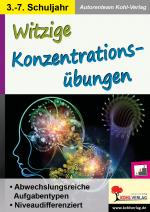 Cover-Bild Witzige Konzentrationsübungen